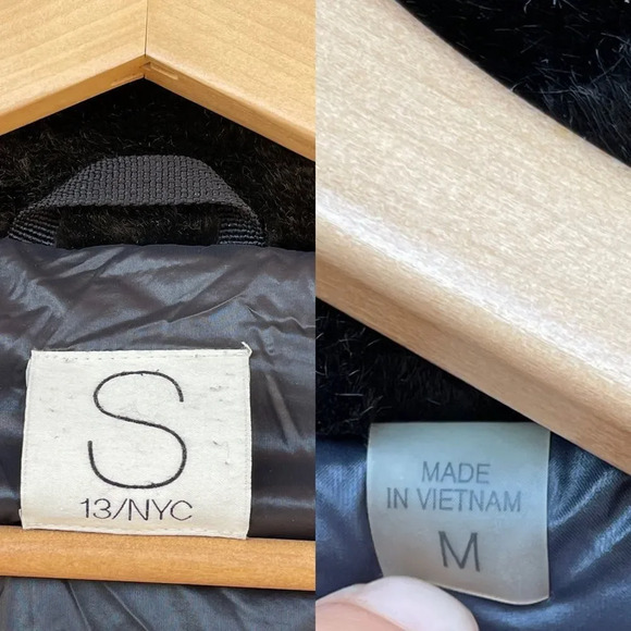 S13NYC puffer jacket sizr medium - Picture 15 of 16